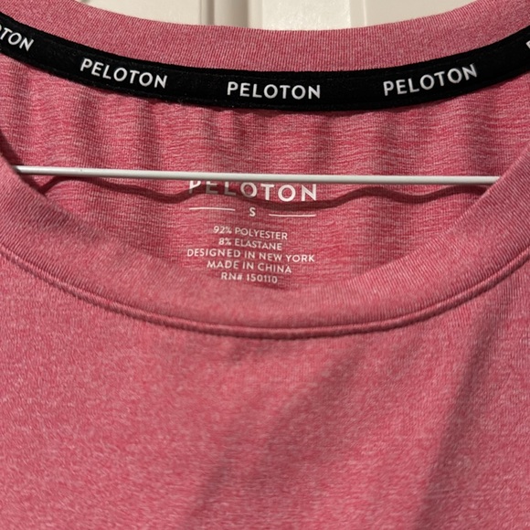 Peloton Logo Tank Pink Size Small - Picture 2 of 3